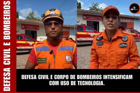 DEFESA CIVIL E CORPO DE BOMBEIROS INTENSIFICAM BUSCAS  COM TECNOLOGIA.