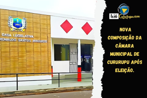 NOVA COMPOSIÇÃO DA CÂMARA MUNICIPAL DE CURURUPU APÓS ELEIÇÃO.