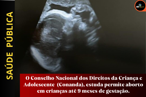 O Conselho Nacional dos Direitos da Criança e Adolescente  (Conanda), estuda permite aborto em crianças até 9 meses de gestação.