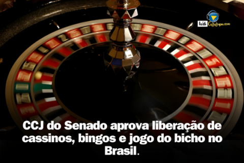 CCJ do Senado aprova liberação de cassinos, bingos e jogo do bicho no Brasil